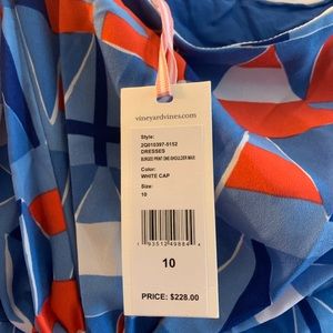 Vineyard Vines long multi-color Vacation Dress